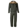 Two tone conti suits Cedar Green with Khaki Panels