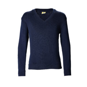 V-neck jersey