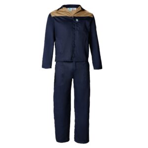 Two Tone Conti Suits Navy with Khaki Panels